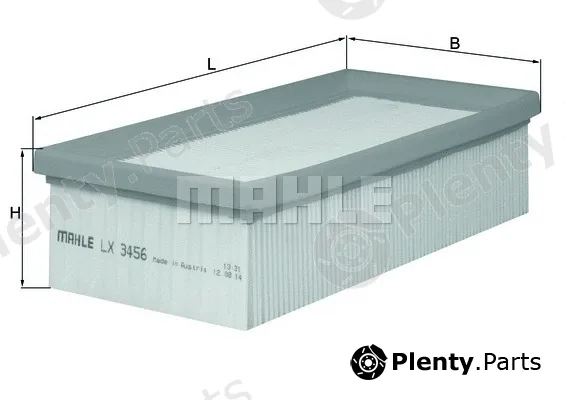 Knecht LX3456 — Air Filter