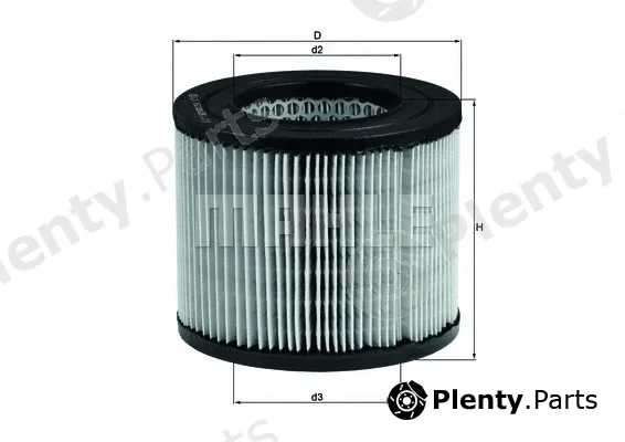 Knecht LX162 — Air Filter