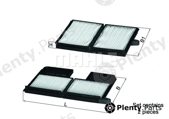 Knecht LA186/S — Filter, cabin air