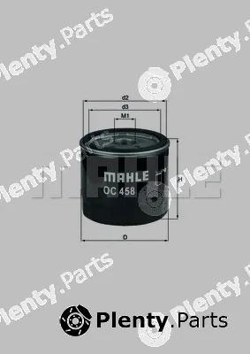 Knecht OC458 — Oil Filter
