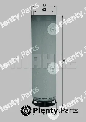 Knecht LXS272 — Secondary Air Filter