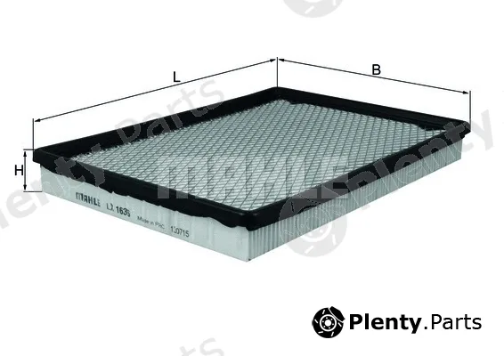Knecht LX1636 — Air Filter