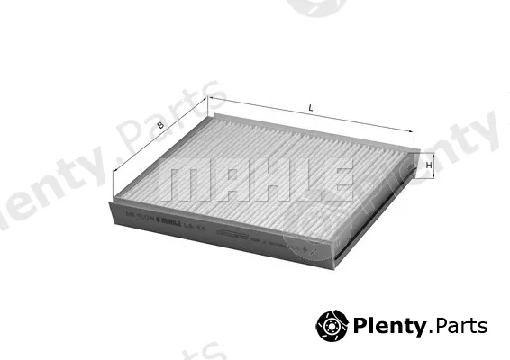 Knecht LA84 — Filter, cabin air