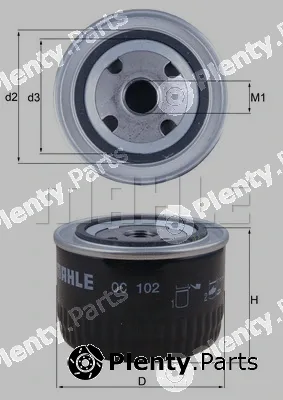 Knecht OC102 — Oil Filter