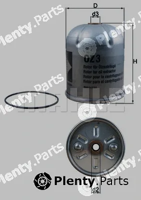 Knecht OZ3D — Oil Filter