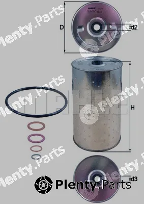 Knecht OX30D — Oil Filter