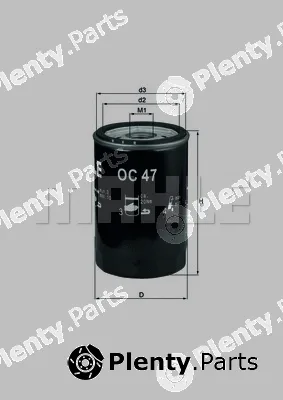 Knecht OC47 — Oil Filter