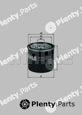 Knecht OC215 — Oil Filter
