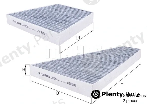 Knecht LAK225/S — Filter, cabin air