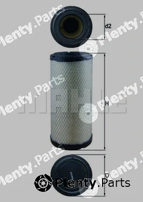 Knecht LX1241 — Air Filter