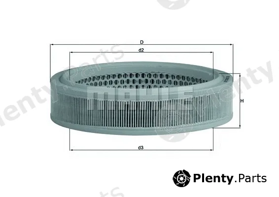 Knecht LX166 — Air Filter
