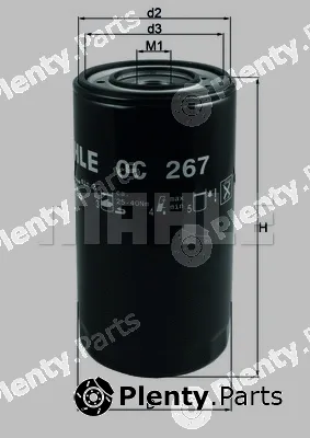 Knecht OC267 — Oil Filter