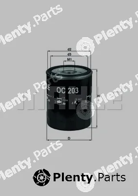 Knecht OC203 — Oil Filter
