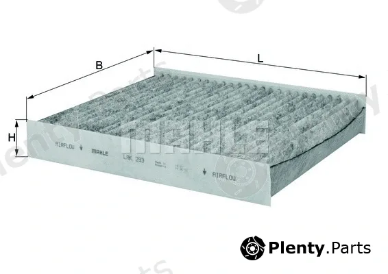 Knecht LAK293 — Filter, cabin air
