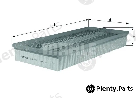 Knecht LX96 — Air Filter