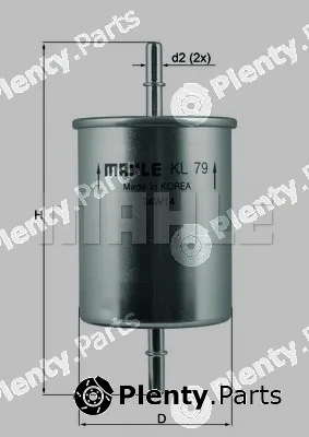 Knecht KL79 — Fuel Filter