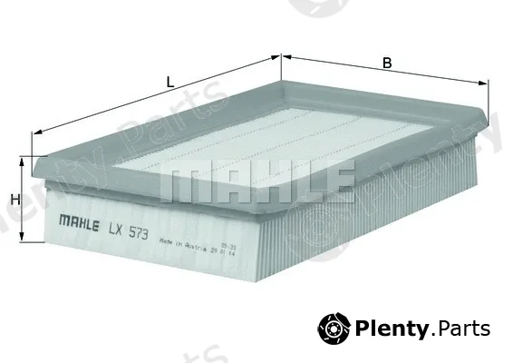 Knecht LX573 — Air Filter