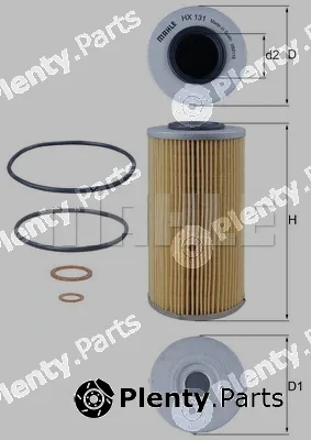 Knecht HX131D — Hydraulic Filter, automatic transmission