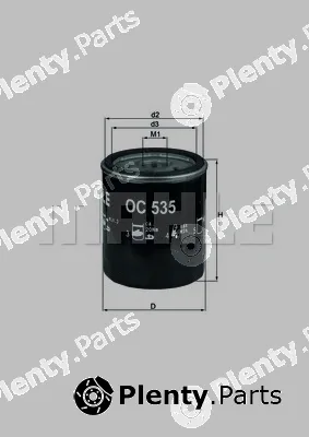 Knecht OC535 — Oil Filter