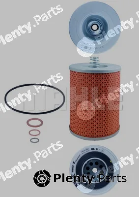 Knecht OX71D — Oil Filter