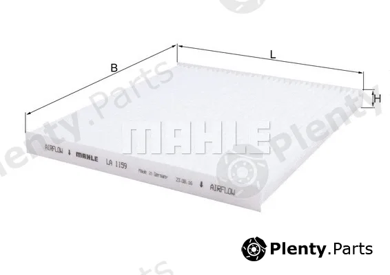 Knecht LA1159 — Filter, cabin air