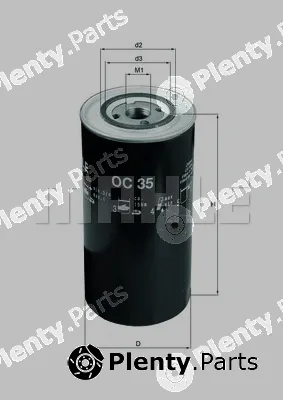 Knecht OC35 — Oil Filter
