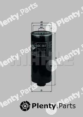 Knecht OC281 — Oil Filter
