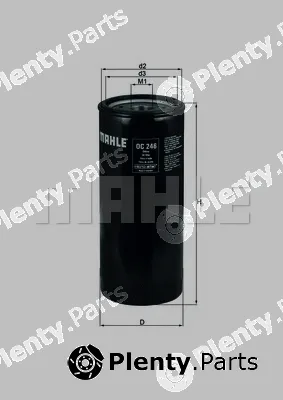 Knecht OC246 — Oil Filter