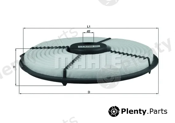 Knecht LX729 — Air Filter