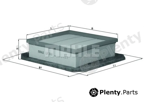 Knecht LX3061 — Air Filter