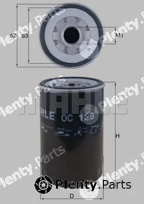 Knecht OC129 — Oil Filter
