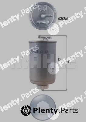 Knecht KL43 — Fuel Filter