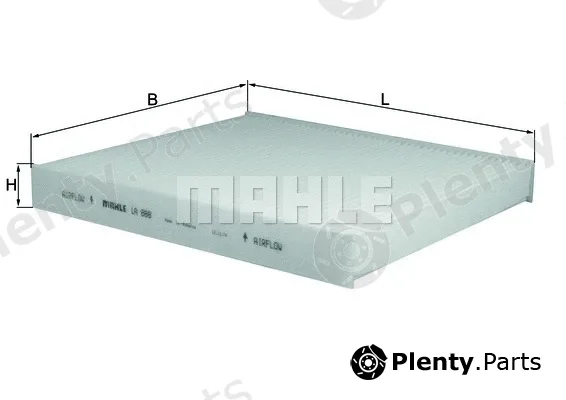 Knecht LA888 — Filter, cabin air
