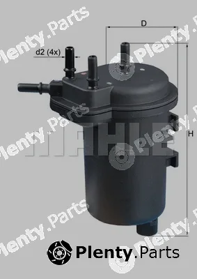 Knecht KL432 — Fuel Filter
