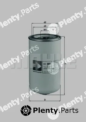 Knecht OC280 — Oil Filter