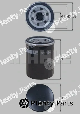 Knecht OC194 — Oil Filter