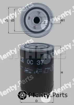 Knecht OC37 — Oil Filter