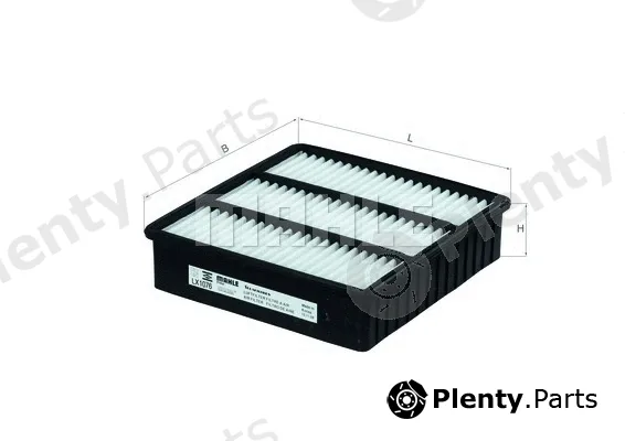 Knecht LX1076 — Air Filter