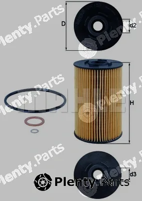 Knecht OX150D — Oil Filter