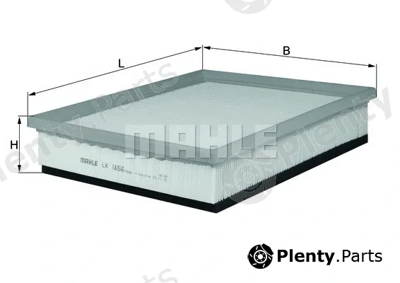 Knecht LX1656 — Air Filter