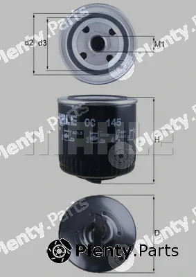 Knecht OC145 — Oil Filter