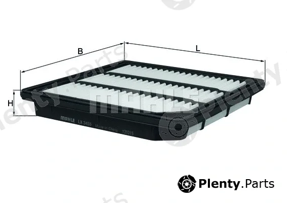 Knecht LX3455 — Air Filter