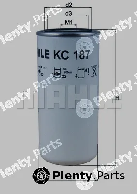Knecht KC187 — Fuel Filter