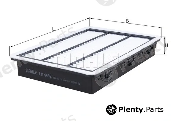 Knecht LX4492 — Air Filter