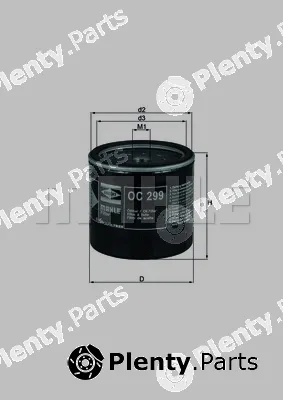 Knecht OC299 — Oil Filter