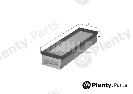 Knecht LX541 — Air Filter