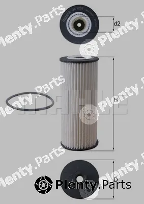 Knecht OX1236D — Oil Filter