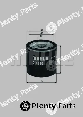 Knecht OC988 — Oil Filter
