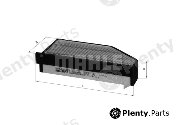 Knecht LX1710 — Air Filter