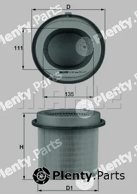 Knecht LX670 — Air Filter